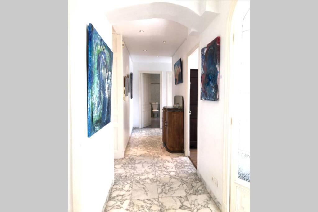 Spacious 3 Bedroom Flat Nice Center - Magnificent View-Parking Dış mekan fotoğraf