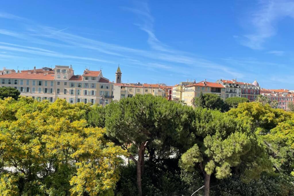 Spacious 3 Bedroom Flat Nice Center - Magnificent View-Parking Dış mekan fotoğraf