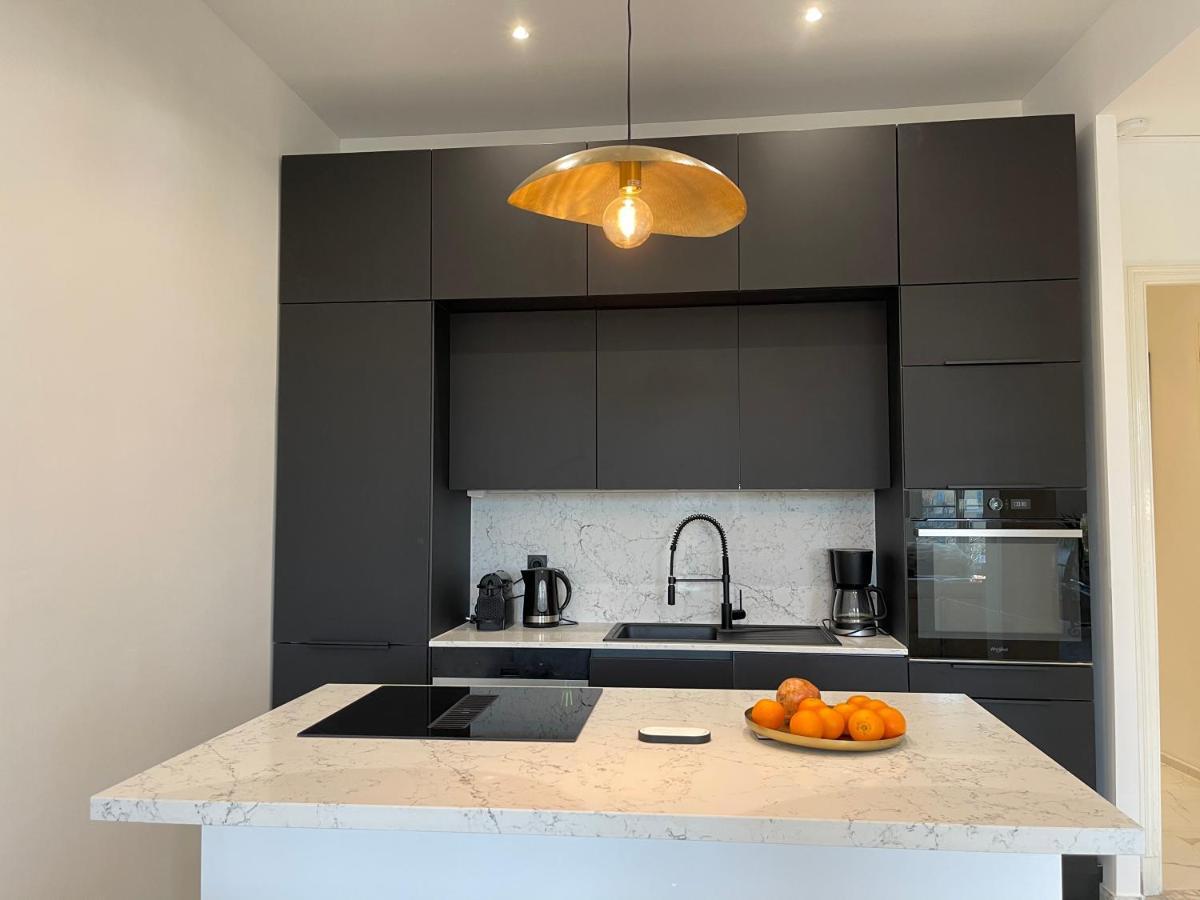 Spacious 3 Bedroom Flat Nice Center - Magnificent View-Parking Dış mekan fotoğraf
