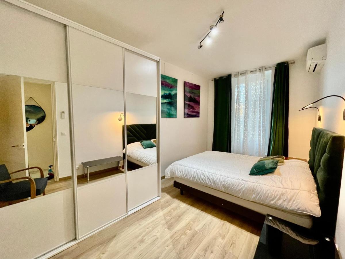 Spacious 3 Bedroom Flat Nice Center - Magnificent View-Parking Dış mekan fotoğraf